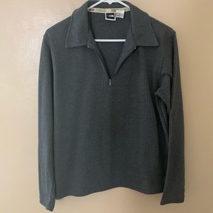 North Face Tekware Quarter Zip Sweater